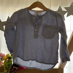 Les Gamins linen shirt size 2T